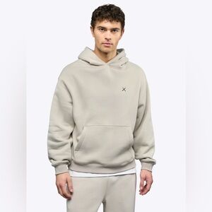 CUTS Men’s Divine Fleece Hoodie - Parchment